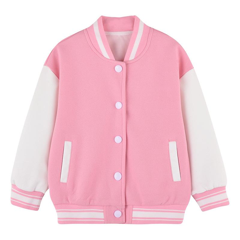 Boys Girls Baseball Uniform Coat Children Winter Clothes-Veeddydropshipping
