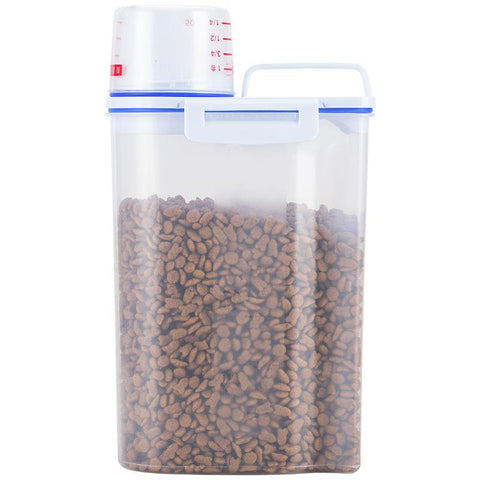 Food Pail Plastic Storage Measuring Cup Container-HA00816-Veeddydropshipping