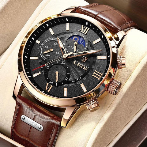 Watches Luxury Leather Casual Quartz Watch Men-JW00650-Veeddydropshipping