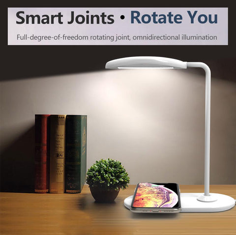 Led Desk Lamp Touch Dimmable Foldable  with 40W QI-PA01115-Veeddydropshipping