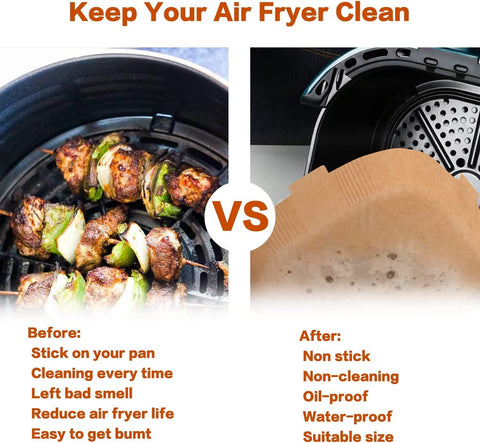 Air Fryer Disposable Baking Paper Liner-HA01170-Veeddydropshipping