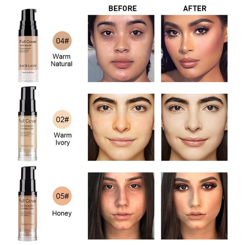 Full Cover Liquid Concealer Makeup-BH00703-Veeddydropshipping