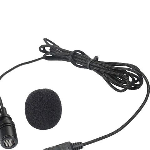 3.5mm Active Clip Microphone with Mini USB Audio Adapter Mic Cable-CE00466-Veeddydropshipping