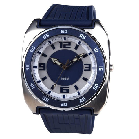 Men Full Stainless Steel Bezel PU Strap Business Watches -JW00754-Veeddydropshipping