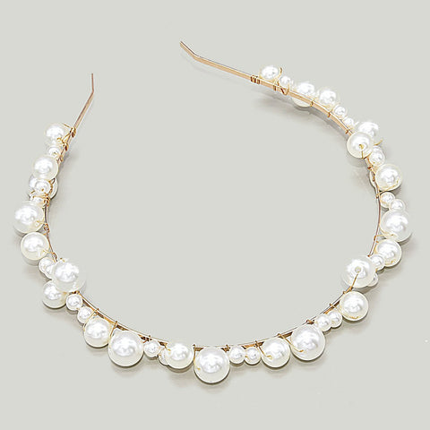 Tiara Headband Bridal Princess Hair Accessories Jewelry -JW00522-Veeddydropshipping