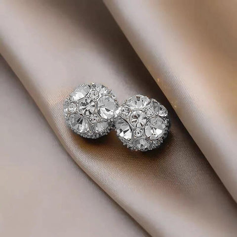 Simulation Pearl Magnetology Lymphvity Non Piercing Acupressure Earring-JW00138-Veeddydropshipping