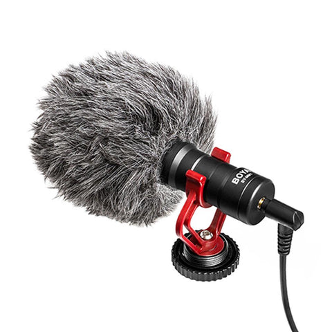 BOYA MM1 Microphone Cardioid Shotgun for iPhone Android Smartphone Canon -CE01104-Veeddydropshipping
