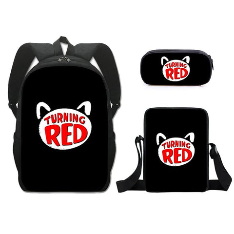 Disney Turning Red Backpack Pixar Anime Mei Red Panda-TB00037-Veeddydropshipping