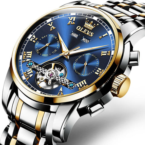 Mechanical Watches Automatic Watch Men Stainless Steel -JW00614-Veeddydropshipping