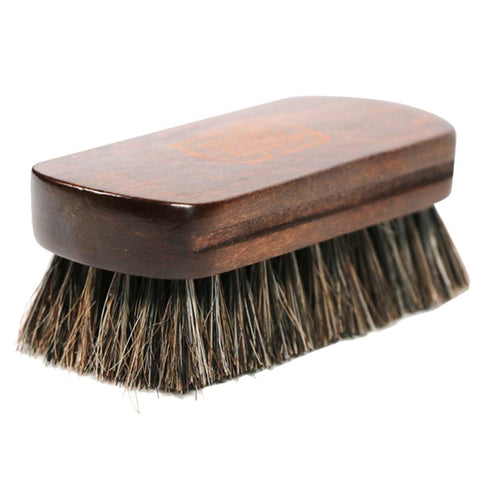 Car Interior Leather Textile Cleaning Brush with Horsehair Bristle-AM00476-Veeddydropshipping