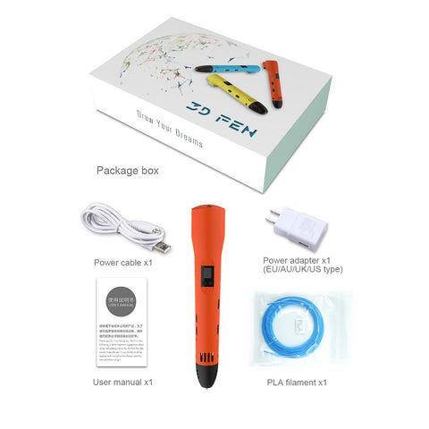 3D Pen Compatible With  Filament LCD-CO01237-Veeddydropshipping