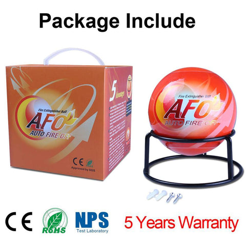 Fire Extinguisher Ball  With Mount Bracket-CO00625-Veeddydropshipping