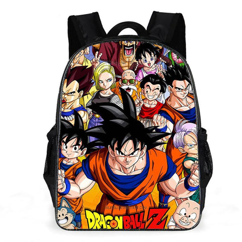 New Hot Anime Dragon Ball Children Backpack Kids-TB00087-Veeddydropshipping