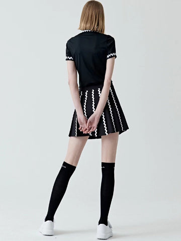 UTAA KOREAN ORIGINAL SINGLE GOLF CLOTHING WOMEN'S POLO SHIRT -OS00770-Veeddydropshipping