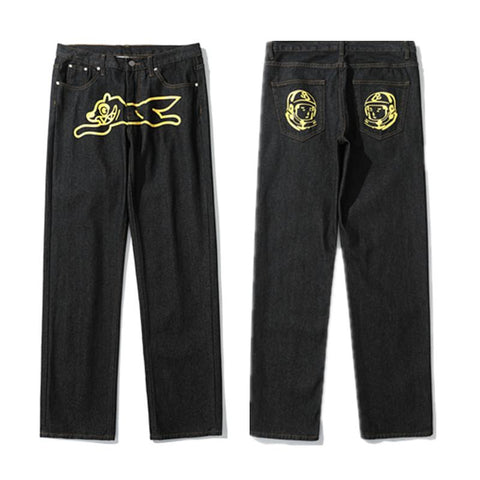 Jeans Mens Retro High Street Oversize Casual Denim-MF00444-Veeddydropshipping