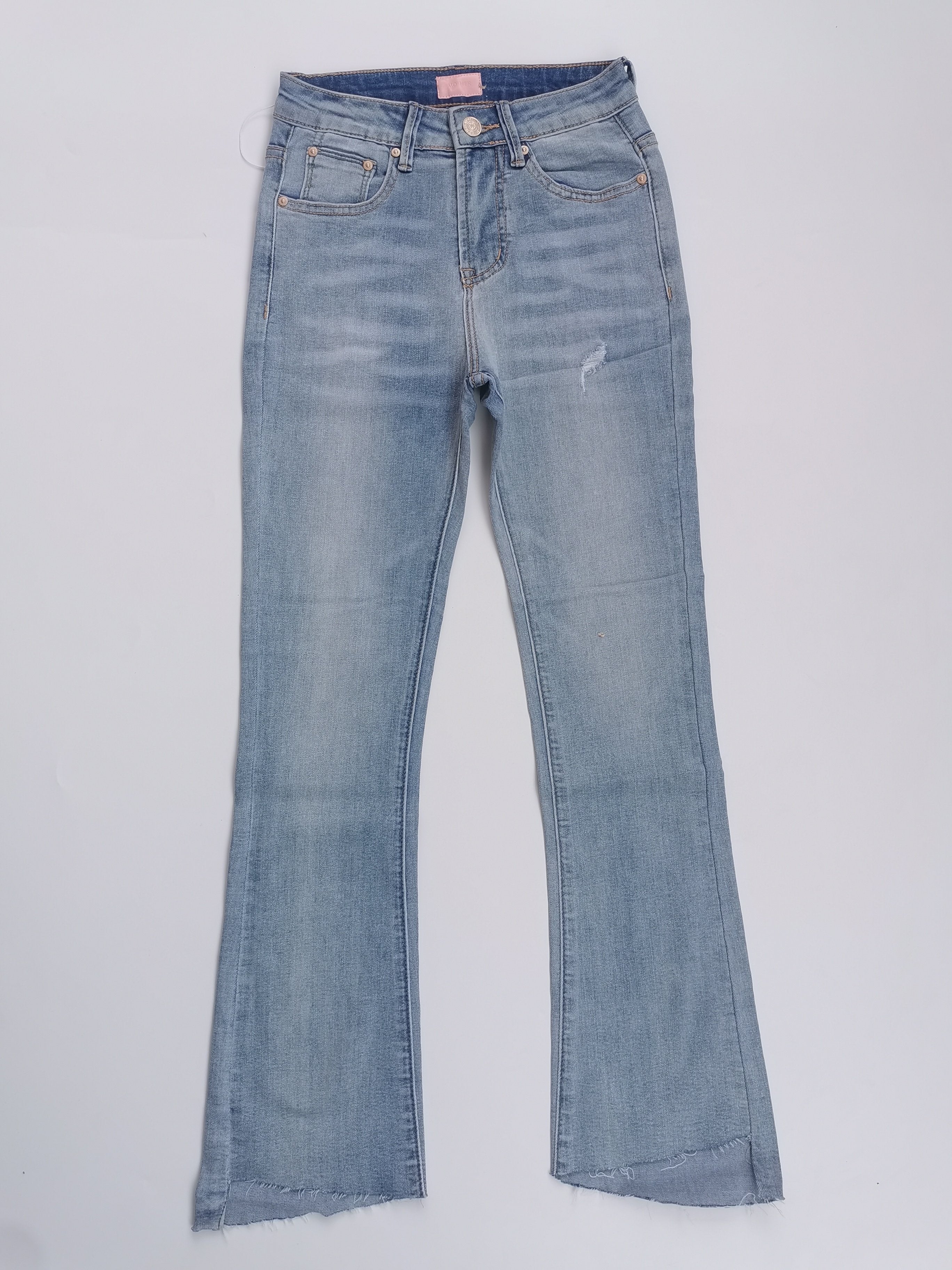 Women casual jeans fashion all match denim pants-WF00406-Veeddydropshipping