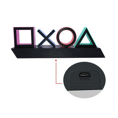Voice Control Game Icon Light for PS4 Player-Veeddydropshipping