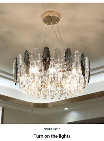 Modern Luxury Crystal Chandeliers-TI00422-Veeddydropshipping