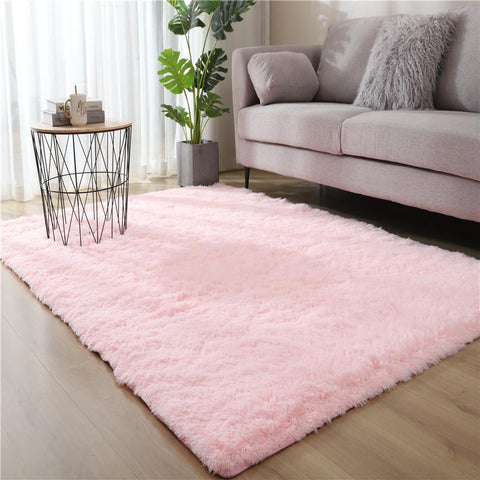 Room Decoration Fluffy Rug Thick Bedroom Carpets-HA00456-Veeddydropshipping