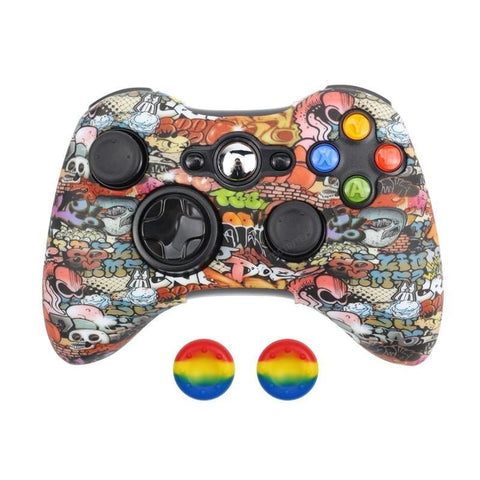 Soft Silicone Case Cover For Xbox 360 Gamepad Rubber Shell Skin -CE01390-Veeddydropshipping