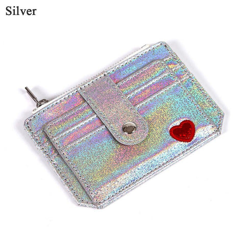 Credit Card Holder Crystal Color Multi Card Slim Wallet Bus ID-BS00613-Veeddydropshipping