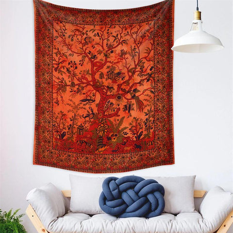 Wall Hanging Forest Tapestries Wall Decor Blanket-HA00553-Veeddydropshipping