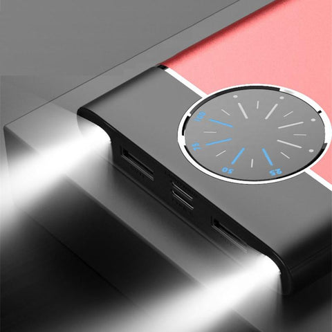Portable Power Bank 80000mAh Digital Display Rechargeable External Battery with LED-PA00499-Veeddydropshipping