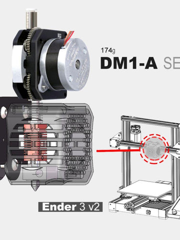 Dual Direct Drive Extruder To Upgrade -CO01170-Veeddydropshipping
