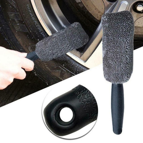 Car Wheel Cleaning Brush Tool Tire Washing Clean Soft Bristle Cleaner-AM00474-Veeddydropshipping