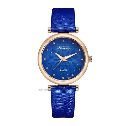 Luxury  Watch Rhombus flowers Women Quartz Watches-JW01076-Veeddydropshipping