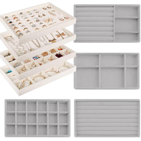 Jewelry Display Tray Case Exquisite Storage Holder Boxes-JW01727-Veeddydropshipping