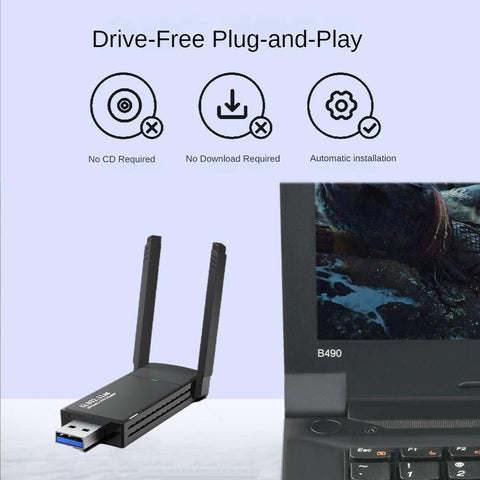 Dual Antenna Network Card  WiFi Adapter-CO01352-Veeddydropshipping