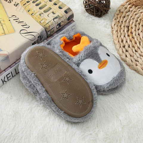 2022 Winter Cute Penguin Kids Slippers Comfortable Baby Warm-TB00125-Veeddydropshipping