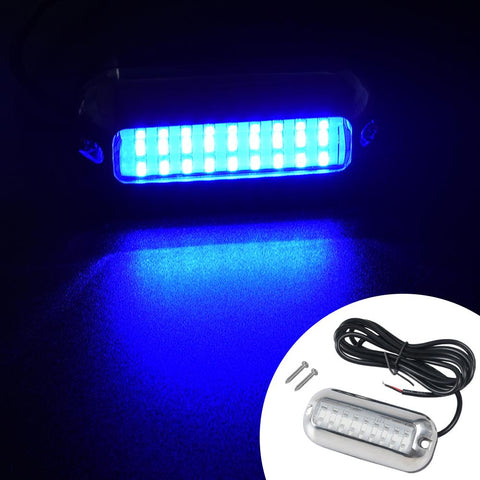 Universal 12V 27 LED Marine Stainless Steel Under Water Pontoon-TI00977-Veeddydropshipping