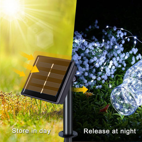 Outdoor Solar String Fairy Lights 10M 20M 30M LED Solar Lamps-TI00839-Veeddydropshipping