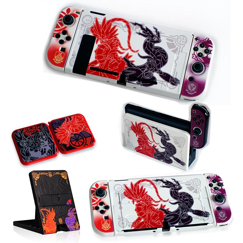for Nintendo Switch Scarlet and Violet Skin Shell Case Hard PC Console Protective-CE01354-Veeddydropshipping