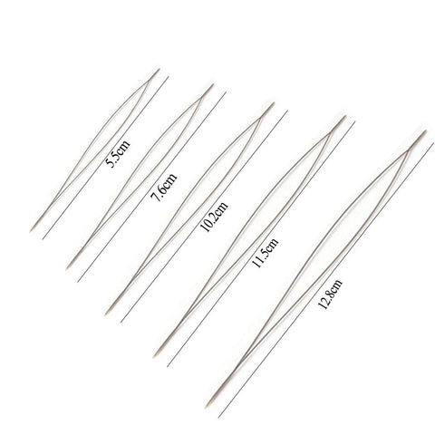 Beading Needles Pins Open Curved Needle-HA00136-Veeddydropshipping