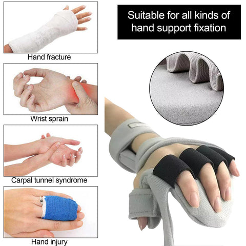 Hand Brace Support Adjustable Finger Hand Splint-BH00901-Veeddydropshipping