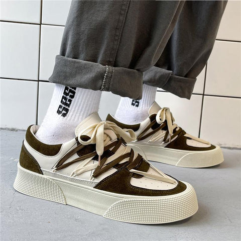 Canvas Shoes Mixed Colors Breathable Mens Casual-BS01417-Veeddydropshipping