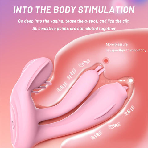 Wireless Bluetooth Remote Control APP Dildo Wearable Vaginal Panties Rabbit -BH01297-Veeddydropshipping