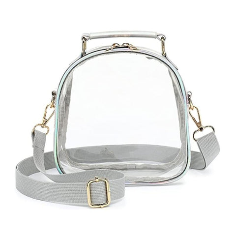 Bags with Removable Strap Stadium Approved Bags Zipper Closure Shoulder-BS00388-Veeddydropshipping