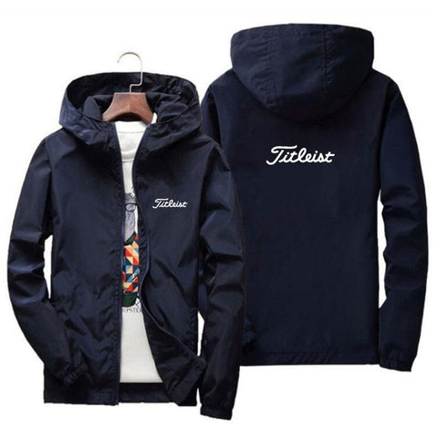 New golf print jacket hooded-MF01132-Veeddydropshipping