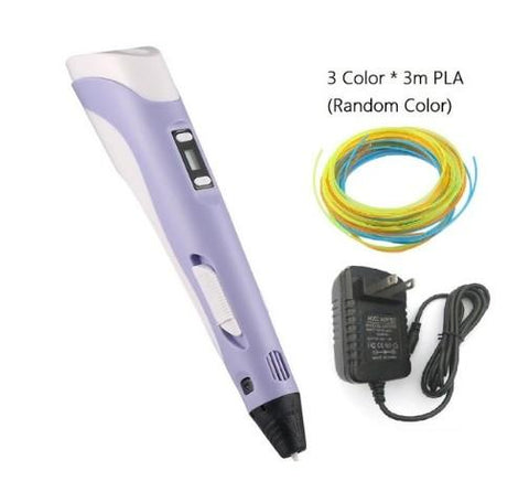 Original 3d printer pen intelligent graffiti pen three-dimensional drawing pen 3d pen creative gift-Veeddydropshipping
