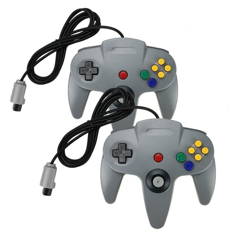 N64 Controller Joystick Gamepad Long Wired For Nintendo 64 Console Games -CE01424-Veeddydropshipping