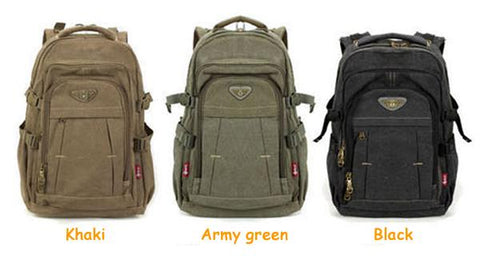 Backpack Zipper Rucksacks Laptop Travel Shoulder Mochila-BS00279-Veeddydropshipping