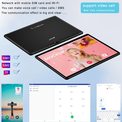 Tablet Android 9.0 Tablet  RAM Mobile Phone Call-CO00387-Veeddydropshipping