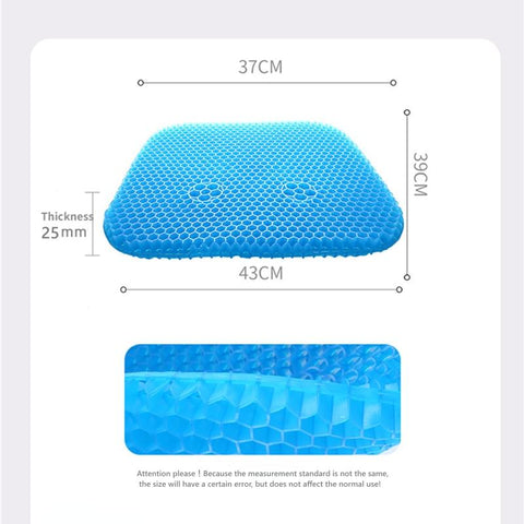 Decompress Gel Seat Cushion Breathable Honeycomb-HA00526-Veeddydropshipping