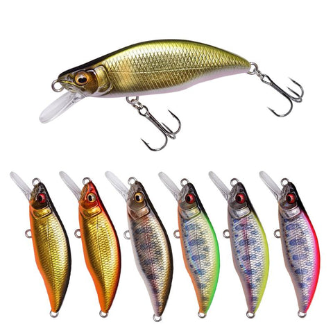 2022 NEW 51mm 4.2g Mini Sinking Minnow Fishing Lures Jerkbaits Peche Artificial Bait  Wobbler Lure-OS00411-Veeddydropshipping