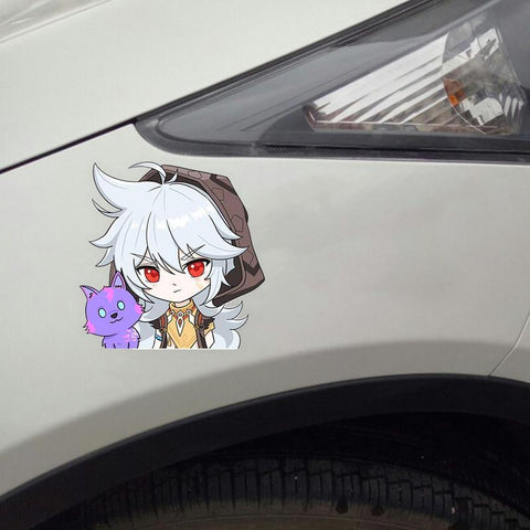 Genshin Impact Anime Stickers Waterproof Car Stickers For Bicycles-AM00099-Veeddydropshipping