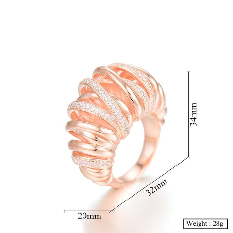 Shiny Charm Fingers Party Show Jewelry Ring -JW00425-Veeddydropshipping